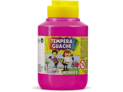 TINTA GUACHE 250 ML ROSA 537 PC/3