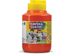 TINTA GUACHE 250 ML VERMELHO 507 PC/3