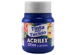 TINTA TECIDO FOSCA 37ML 502 CX/12 AZ COBALTO