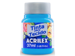 TINTA TECIDO FOSCA 37ML 503 CX/12 AZ CELESTE