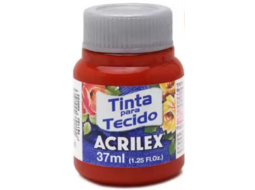 TINTA TECIDO FOSCA 37ML 508 CX/12 VM ESCARLA