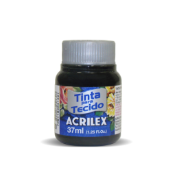 TINTA TECIDO FOSCA 37ML 520 CX/12 PRETO