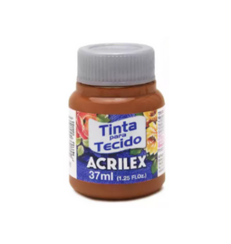 TINTA TECIDO FOSCA 37ML 531 CX/12 MARROM