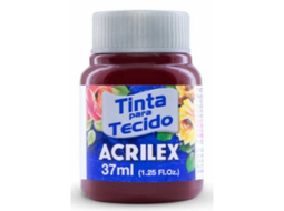 TINTA TECIDO FOSCA 37ML 565 CX/12 VINHO