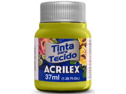 TINTA TECIDO FOSCA 37ML 570 CX/12 VD PISTACH