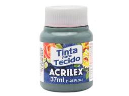 TINTA TECIDO FOSCA 37ML 574 CX/12 CINZ LUNAR