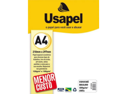 USAPEL COUCHE BCO 180G/M2 210X297MM(A4) 50FLS