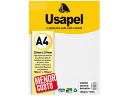 USAPEL COV BCO 180G/M2 210X297MM(A4) 50FLS