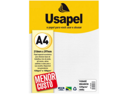 USAPEL VRG BCO 120G/M2 210X297MM(A4) 50FLS