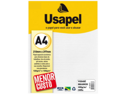 USAPEL VRG BCO 180G/M2 210X297MM(A4) 50FLS