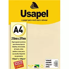 USAPEL VRG CRE 180G/M2 210X297MM(A4) 50FLS
