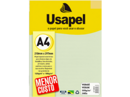 USAPEL VRG VRD 180G/M2 210X297MM(A4) 50FLS